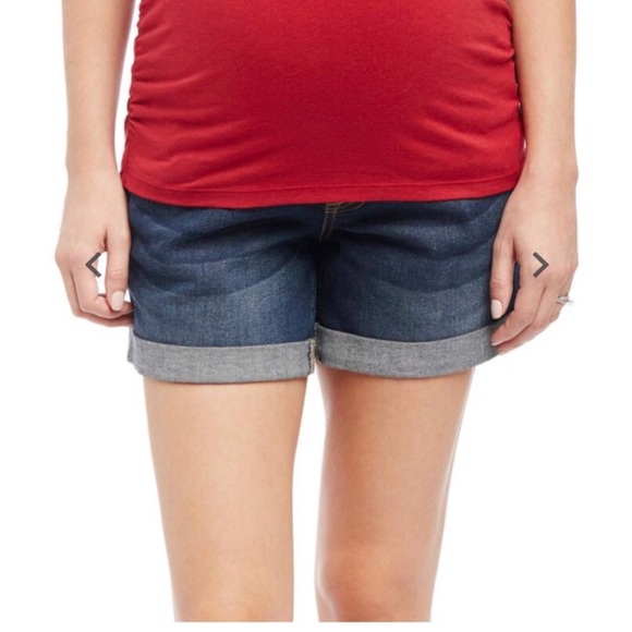 Side panel Maternity Shorts - Picture 1 of 3